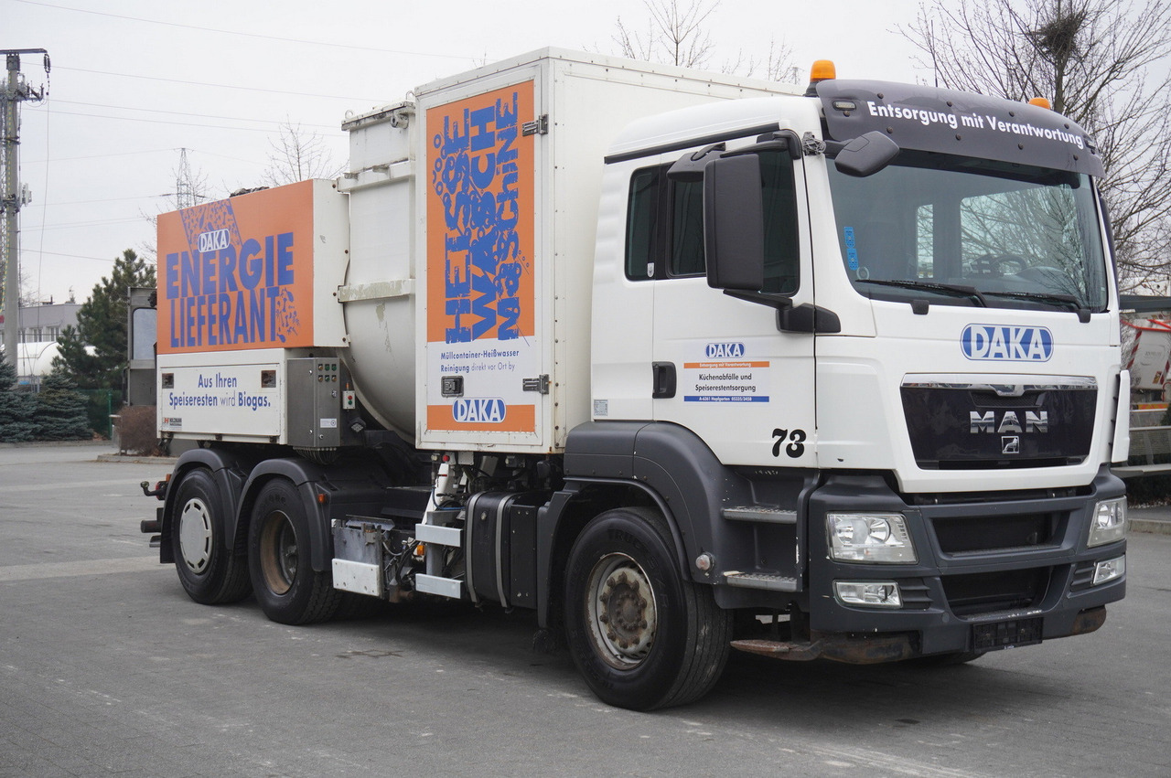Sopbil MAN TGS 26.360 / Holzmann Fahrzeugbau HBS 28/120.00 kitchen waste vehicle / Euro 5: bild 6