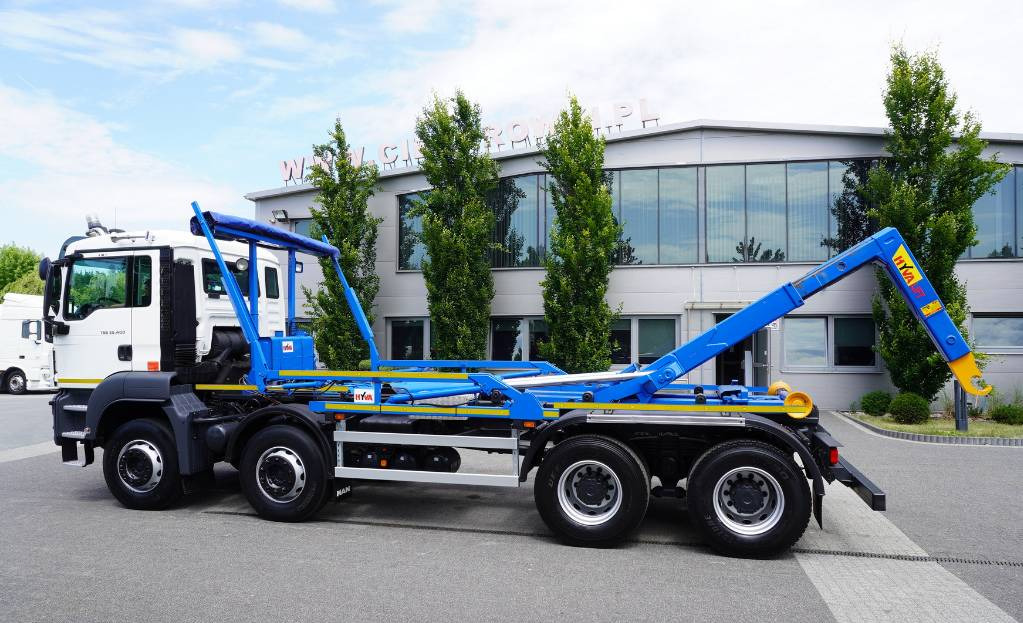 MAN TGS 35.400 8×4 HYVA LIFT 32.56 SE hooklift - Lastväxlare lastbil: bild 3 MAN TGS 35.400 8×4 HYVA LIFT 32.56 SE hooklift - Lastväxlare lastbil: bild 3