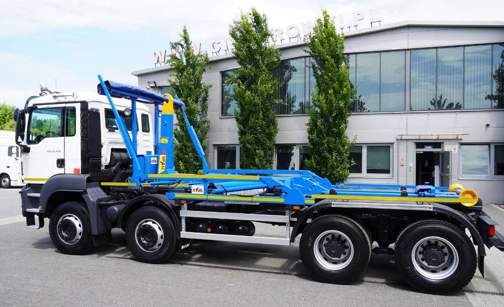 MAN TGS 35.400 8×4 HYVA LIFT 32.56 SE hooklift - Lastväxlare lastbil: bild 5 MAN TGS 35.400 8×4 HYVA LIFT 32.56 SE hooklift - Lastväxlare lastbil: bild 5