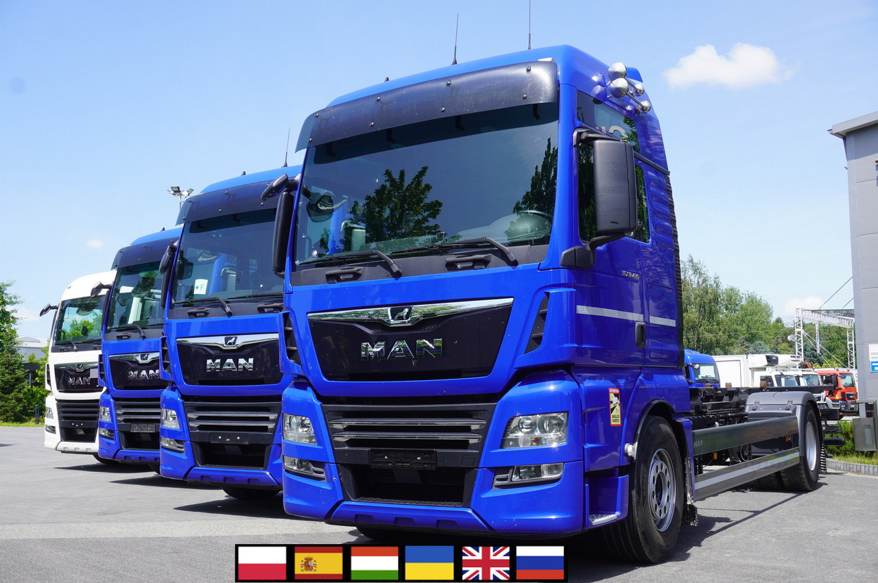 MAN TGX 18.430 / BDF / sleeping cab / 2021 / 4 units - Containerbil/ Växelflak lastbil: bild 1 MAN TGX 18.430 / BDF / sleeping cab / 2021 / 4 units - Containerbil/ Växelflak lastbil: bild 1