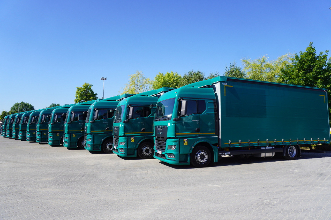 MAN TGX 18.470 / 2022 / Curtainsider 19 EPAL / Retarder / 15 units - Kapellbil: bild 2 MAN TGX 18.470 / 2022 / Curtainsider 19 EPAL / Retarder / 15 units - Kapellbil: bild 2