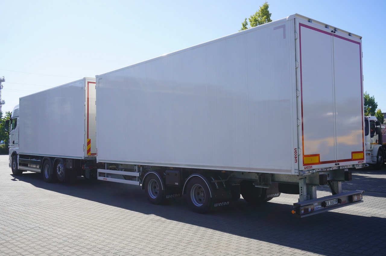MAN TGX 26.480 6×2-2 LL CH NEW / 19 EPAL box / New Wecon walkthrough box trailer 19 EPAL / 2025.06 !!! - Lastbil med skåp: bild 3 MAN TGX 26.480 6×2-2 LL CH NEW / 19 EPAL box / New Wecon walkthrough box trailer 19 EPAL / 2025.06 !!! - Lastbil med skåp: bild 3