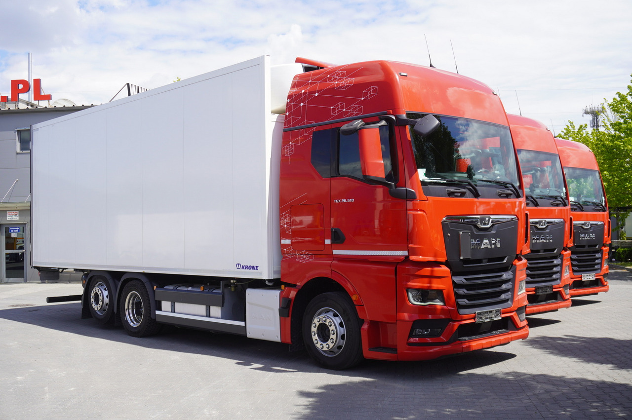 MAN TGX 26.510 / 2022 / New Krone refrigerator bitemperature / Dopplestock / 4 units - Kylbil lastbil: bild 4 MAN TGX 26.510 / 2022 / New Krone refrigerator bitemperature / Dopplestock / 4 units - Kylbil lastbil: bild 4