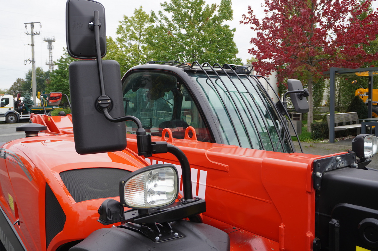 Teleskophjullastare MANITOU MT 730 H / 7 m reach / 3 t / height 190 cm / 2900 MTH! / Joystick: bild 16