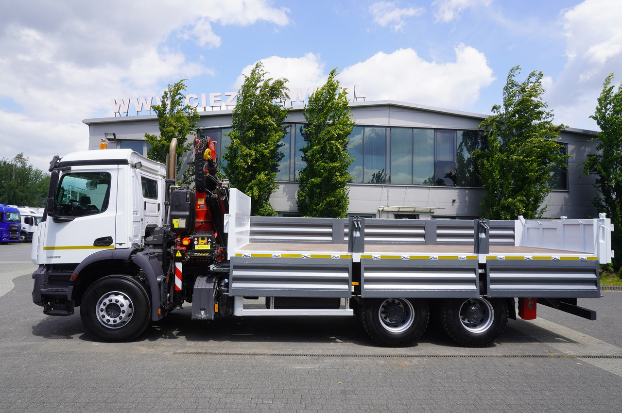 MERCEDES-BENZ AROCS 2633 6x4 / 5.5 T crane FASSI F135 / Tipper 15 EPAL - Flakbil, Kranbil: bild 4 MERCEDES-BENZ AROCS 2633 6x4 / 5.5 T crane FASSI F135 / Tipper 15 EPAL - Flakbil, Kranbil: bild 4