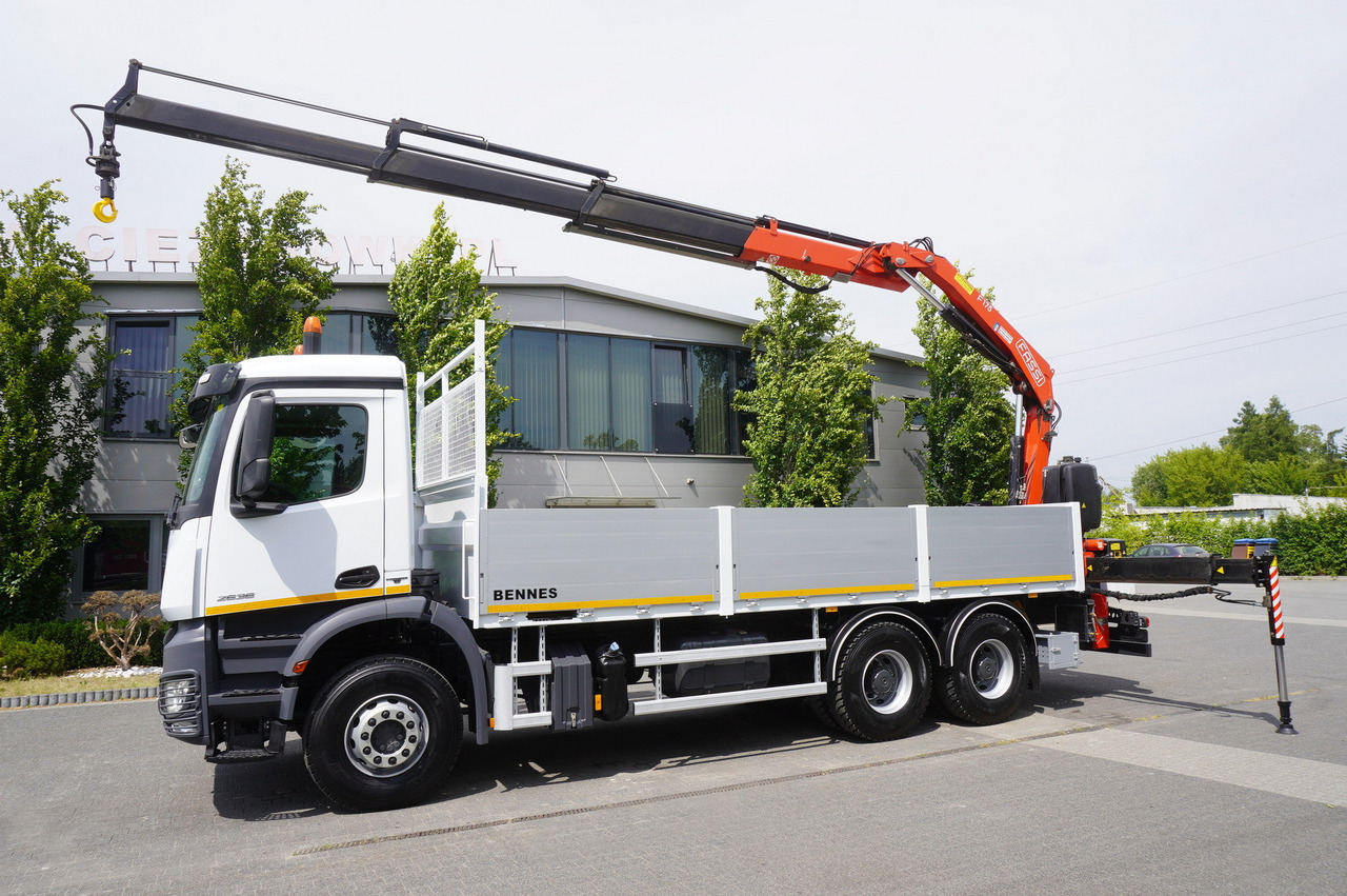 MERCEDES-BENZ AROCS 2636 Flatbed / HDS FASSI F175 7.7 T / 150,000 km - Mobilkran: bild 4 MERCEDES-BENZ AROCS 2636 Flatbed / HDS FASSI F175 7.7 T / 150,000 km - Mobilkran: bild 4