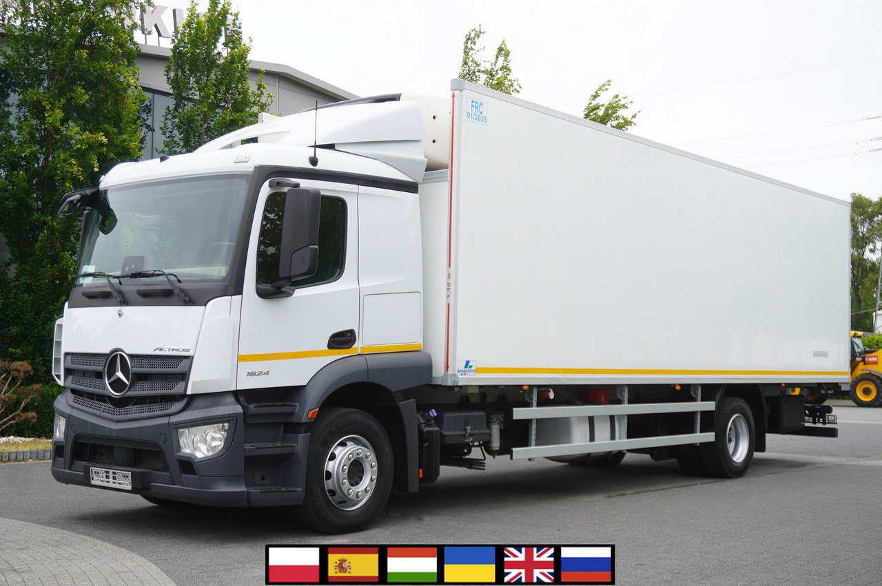 MERCEDES-BENZ Actros 1824 / Refrigerator 22 EPAL / Carrier Supra 950 / Sleeping cabin - Kylbil lastbil: bild 1 MERCEDES-BENZ Actros 1824 / Refrigerator 22 EPAL / Carrier Supra 950 / Sleeping cabin - Kylbil lastbil: bild 1