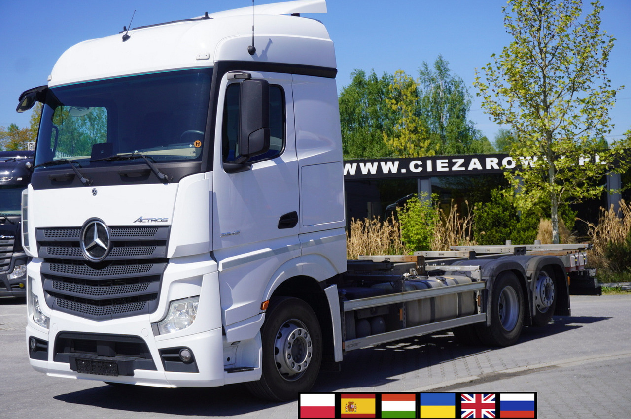 MERCEDES-BENZ Actros 2545 6×2 MP5 / Full ADR / BDF - Containerbil/ Växelflak lastbil: bild 1 MERCEDES-BENZ Actros 2545 6×2 MP5 / Full ADR / BDF - Containerbil/ Växelflak lastbil: bild 1