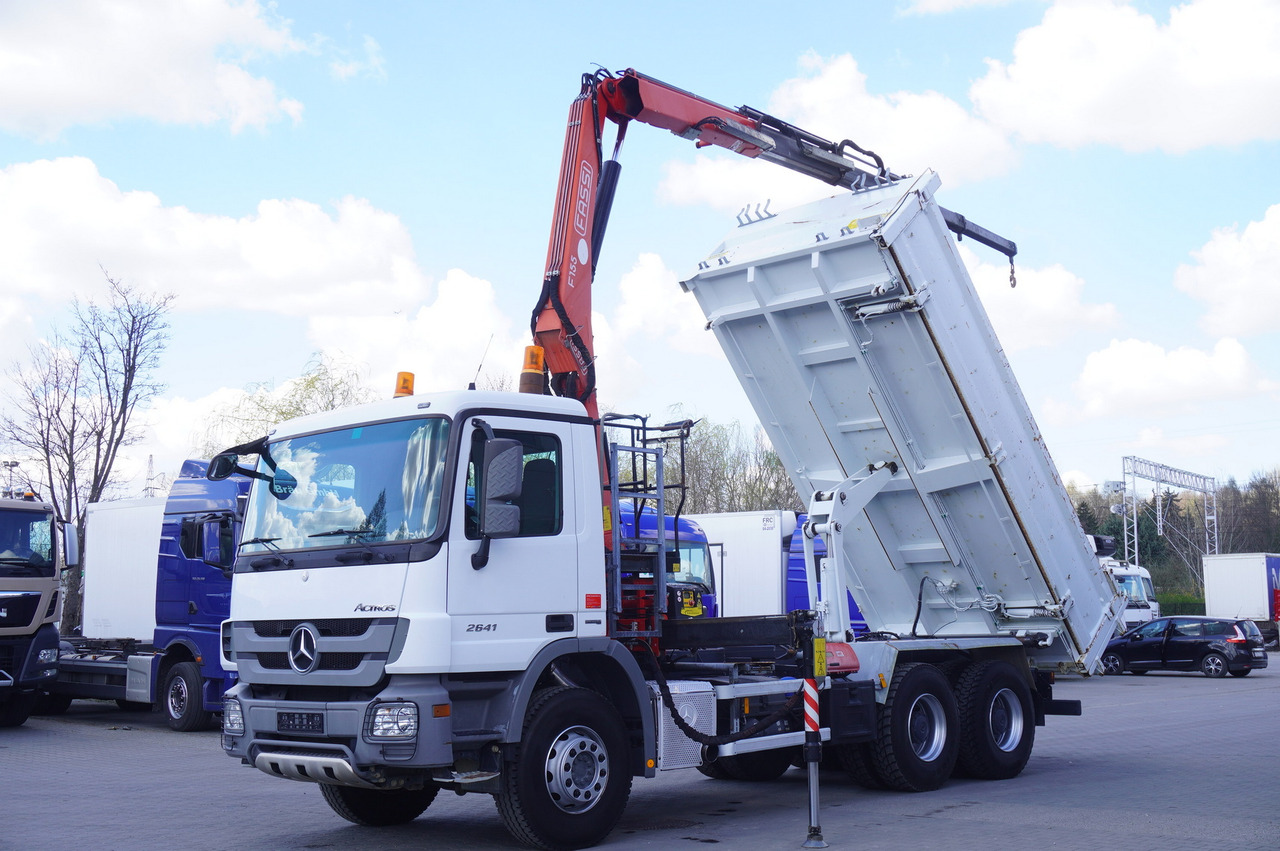 MERCEDES-BENZ Actros 2641 6×4 E5 / Crane / Dumper / 110000 km! - Kranbil, Kranbil: bild 2 MERCEDES-BENZ Actros 2641 6×4 E5 / Crane / Dumper / 110000 km! - Kranbil, Kranbil: bild 2