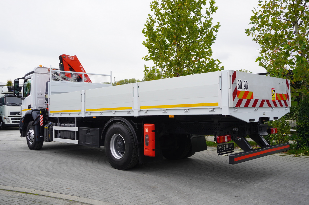 MERCEDES-BENZ Arocs 1830 / Flatbed 16 EPAL / HDS Fassi 155 / Reach 8 m / Load capacity 6160 kg - Kranbil: bild 4 MERCEDES-BENZ Arocs 1830 / Flatbed 16 EPAL / HDS Fassi 155 / Reach 8 m / Load capacity 6160 kg - Kranbil: bild 4