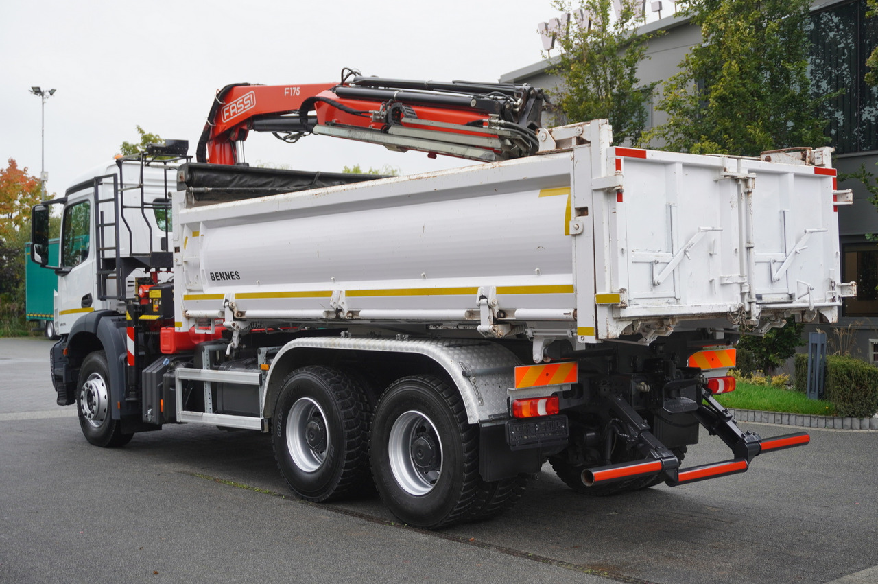 MERCEDES-BENZ Arocs 2636 6x4 / Fassi F175 / 7.7 t / 10 m / 2-side tipper / Bortmatic - Kranbil: bild 5 MERCEDES-BENZ Arocs 2636 6x4 / Fassi F175 / 7.7 t / 10 m / 2-side tipper / Bortmatic - Kranbil: bild 5
