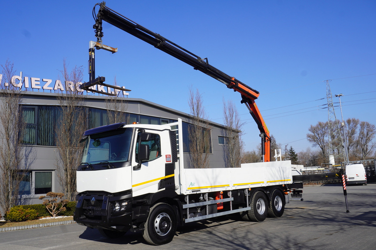 RENAULT C380 / 6x4 / HDS Palfinger PK 18002-EH 6000 kg - Kranbil: bild 1 RENAULT C380 / 6x4 / HDS Palfinger PK 18002-EH 6000 kg - Kranbil: bild 1