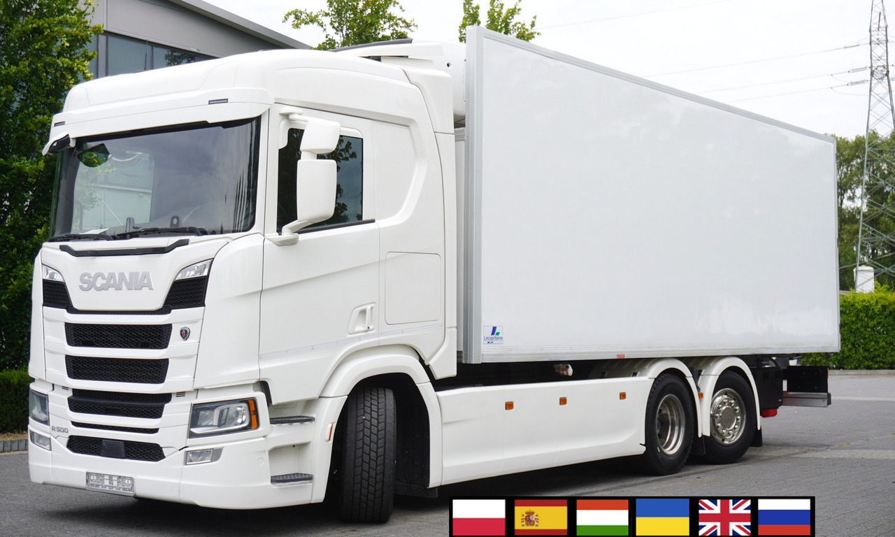 SCANIA R500 / Lecapitaine refrigerator / Carrier Supra 950 / steered 3rd axle - Kylbil lastbil: bild 1 SCANIA R500 / Lecapitaine refrigerator / Carrier Supra 950 / steered 3rd axle - Kylbil lastbil: bild 1