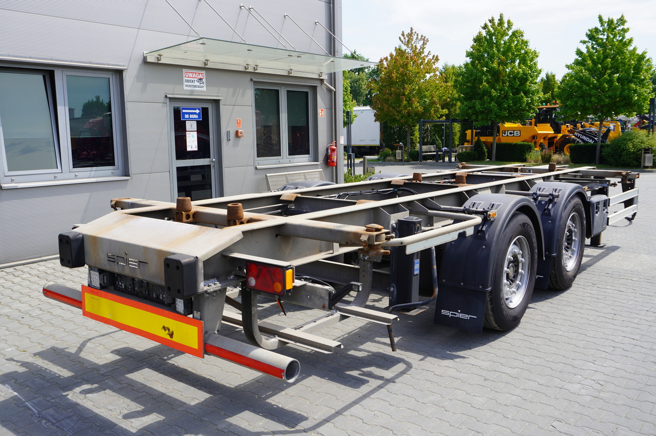 SPIER Trailer ZWL 290 BDF / 18 t - Chassi trailer: bild 4 SPIER Trailer ZWL 290 BDF / 18 t - Chassi trailer: bild 4