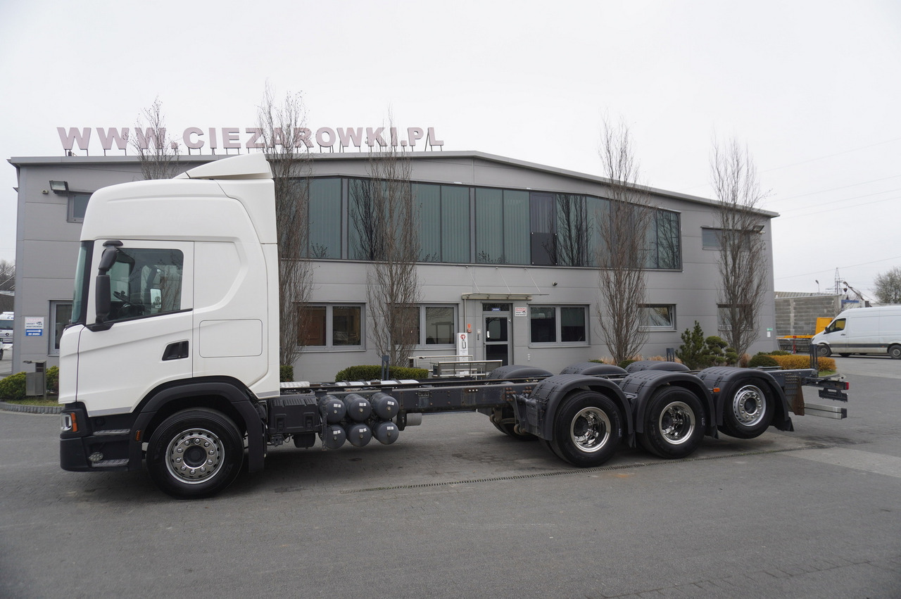Scania G540 8x4 / Chassis 8.7 m / Steered axle / 2021 - Kranbil: bild 3 Scania G540 8x4 / Chassis 8.7 m / Steered axle / 2021 - Kranbil: bild 3