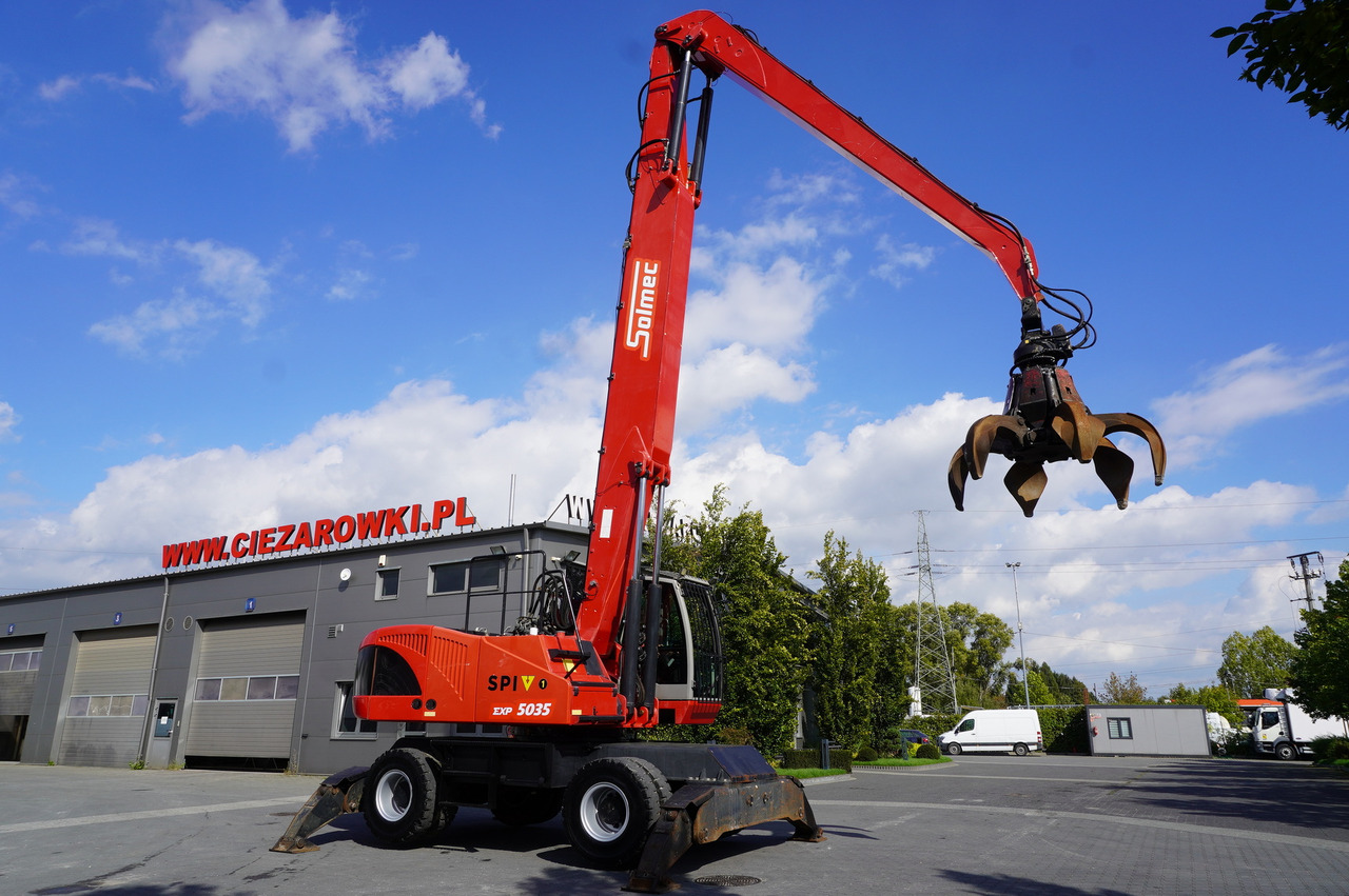 Solmec EXP 5035 / 6000 mth ! / 37t material handler - Grävmaskin på däck: bild 2 Solmec EXP 5035 / 6000 mth ! / 37t material handler - Grävmaskin på däck: bild 2