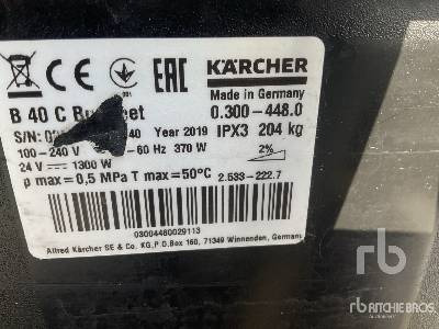 KAERCHER B40 C Walk-Behind Electric Dryer - Industriell sopmaskin: bild 5 KAERCHER B40 C Walk-Behind Electric Dryer - Industriell sopmaskin: bild 5