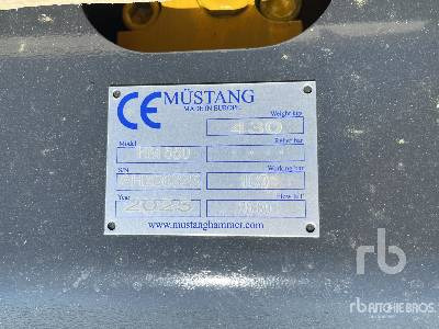 MUSTANG HM550 (Unused) - Hydraulisk hammare: bild 3 MUSTANG HM550 (Unused) - Hydraulisk hammare: bild 3