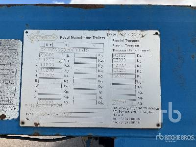 Låg lastare semitrailer NOTEBOOM MCO-73-04V 80750 ton Quad/A 16105 m - 4190 ...: bild 6