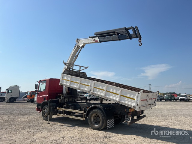 1997 DAF 65 ATI 240 Palfinger P10200L on 4x2 Dump Truck with Crane - Slagklippare/ Slagslåtter: bild 4 1997 DAF 65 ATI 240 Palfinger P10200L on 4x2 Dump Truck with Crane - Slagklippare/ Slagslåtter: bild 4