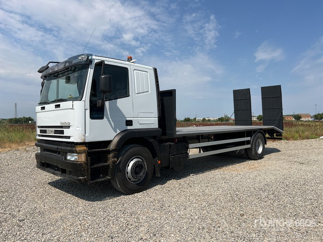 2002 Iveco Eurotech 4x2 Sleeper Flatbed Truck - Flakbil: bild 1 2002 Iveco Eurotech 4x2 Sleeper Flatbed Truck - Flakbil: bild 1