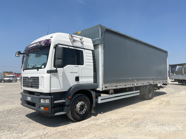 2008 MAN TGM18.280 4x2 Curtain Side Truck - Slagklippare/ Slagslåtter: bild 3 2008 MAN TGM18.280 4x2 Curtain Side Truck - Slagklippare/ Slagslåtter: bild 3