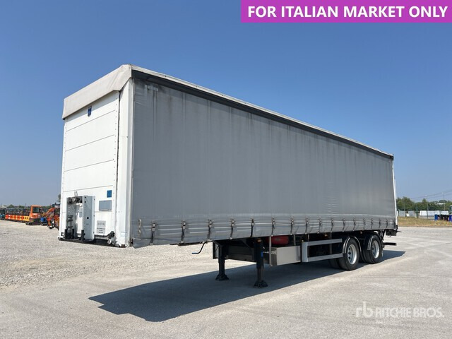 2010 SYSTEM T/A Curtain Side Trailer - Slagklippare/ Slagslåtter: bild 1 2010 SYSTEM T/A Curtain Side Trailer - Slagklippare/ Slagslåtter: bild 1