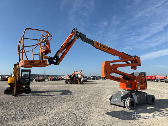 2011 Haulotte HA15IP Electric Articulating Boom Lift - Bomlift: bild 2 2011 Haulotte HA15IP Electric Articulating Boom Lift - Bomlift: bild 2