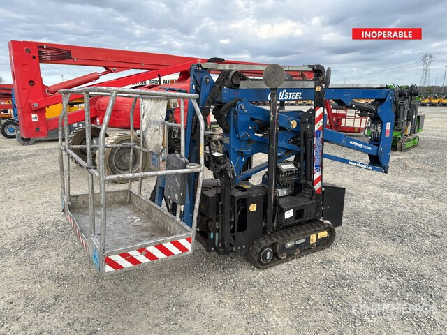2014 Oil & Steel Octopussy 14-12 Twin Crawler (Inoperable) Articulating Boom Lift - Larvbandslift: bild 1 2014 Oil & Steel Octopussy 14-12 Twin Crawler (Inoperable) Articulating Boom Lift - Larvbandslift: bild 1