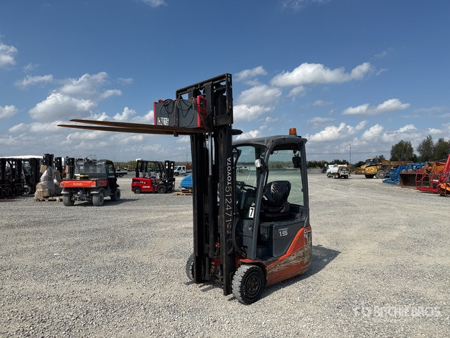 2017 Toyota 8FBET15 1500 kg Electric Forklift - Eltruck: bild 2 2017 Toyota 8FBET15 1500 kg Electric Forklift - Eltruck: bild 2