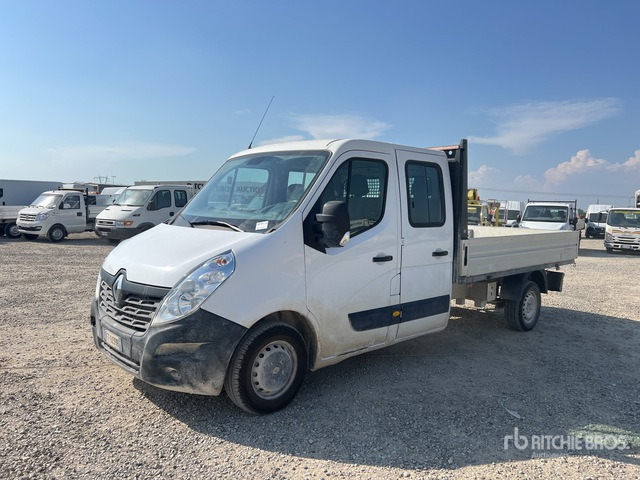 2018 Renault Master TDC Crew Cab Flatbed Truck - Flakbil: bild 1 2018 Renault Master TDC Crew Cab Flatbed Truck - Flakbil: bild 1