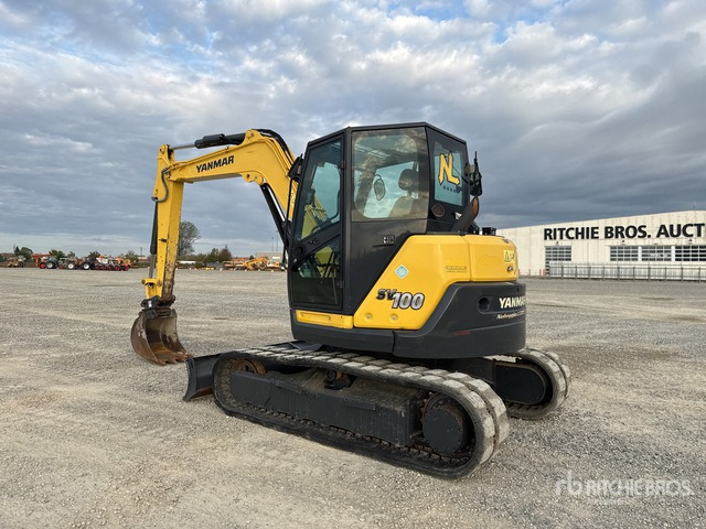 2019 Yanmar SV100-2 Escavatore cingolato - Bandgrävare: bild 4 2019 Yanmar SV100-2 Escavatore cingolato - Bandgrävare: bild 4