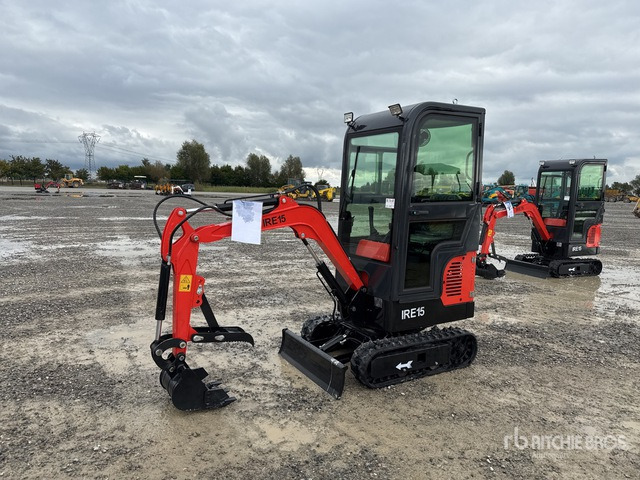 2025 IR IRE15 (Unused) Mini Excavator: <6.6t - Minigrävmaskin: bild 1 2025 IR IRE15 (Unused) Mini Excavator: <6.6t - Minigrävmaskin: bild 1