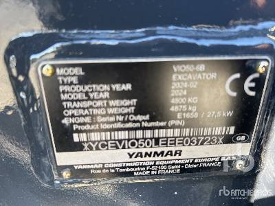 YANMAR VIO50 - Minigrävmaskin: bild 5 YANMAR VIO50 - Minigrävmaskin: bild 5