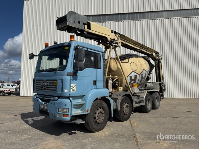 2008 MAN TGA32.360 8x4 Camion Malaxeur 8x4 Mixer Truck - Betongbil: bild 1 2008 MAN TGA32.360 8x4 Camion Malaxeur 8x4 Mixer Truck - Betongbil: bild 1
