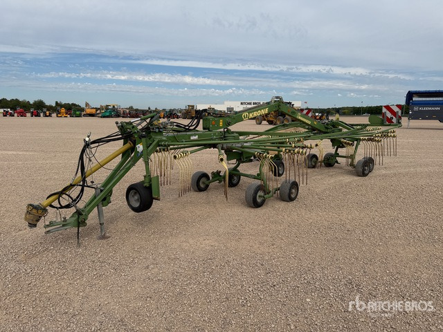 2012 Krone Swadro 710/26T 7.10 m 2 Rotor Andaineur Hay Rake - Hövändare: bild 1 2012 Krone Swadro 710/26T 7.10 m 2 Rotor Andaineur Hay Rake - Hövändare: bild 1