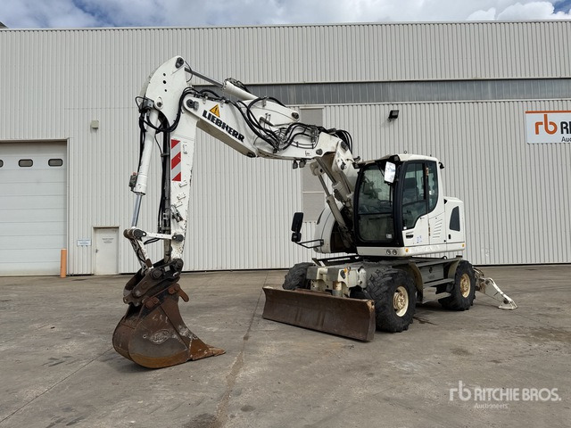 2013 Liebherr A 914 Compact Pelle Sur Pneus Wheel Excavator - Grävmaskin på däck: bild 1 2013 Liebherr A 914 Compact Pelle Sur Pneus Wheel Excavator - Grävmaskin på däck: bild 1