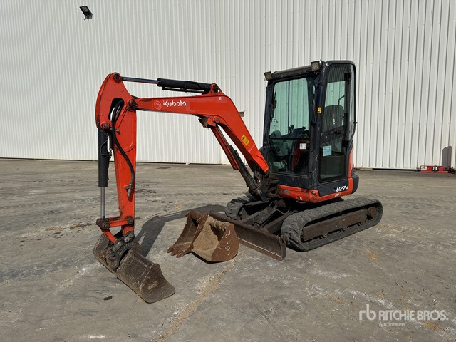 2016 Kubota U27-4 Mini-Pelle Mini Excavator: <6.6t - Minigrävmaskin: bild 1 2016 Kubota U27-4 Mini-Pelle Mini Excavator: <6.6t - Minigrävmaskin: bild 1