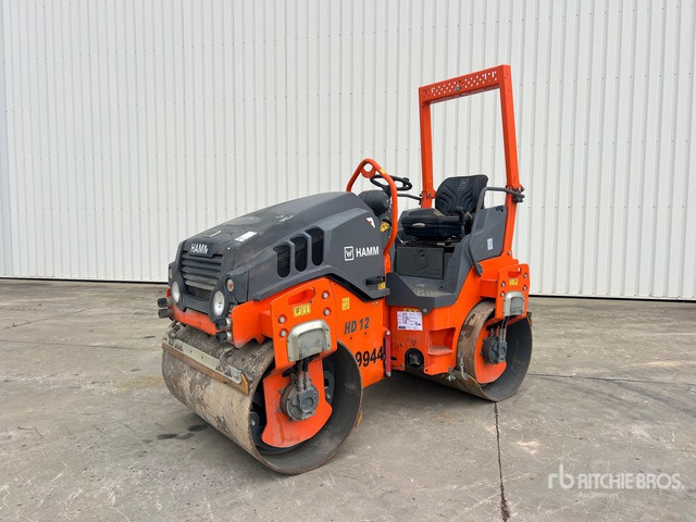2019 Hamm HD12VV Compacteur Vibrant Tandem Double Drum Roller - Asfaltvält: bild 2 2019 Hamm HD12VV Compacteur Vibrant Tandem Double Drum Roller - Asfaltvält: bild 2
