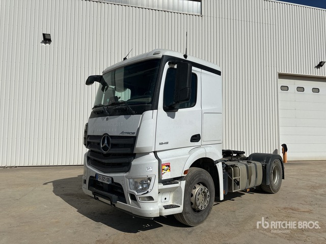 2019 Mercedes-Benz Actros 1845 4x2 Tracteur Routier S/A Sleeper Truck Tractor - Slagklippare/ Slagslåtter: bild 2 2019 Mercedes-Benz Actros 1845 4x2 Tracteur Routier S/A Sleeper Truck Tractor - Slagklippare/ Slagslåtter: bild 2