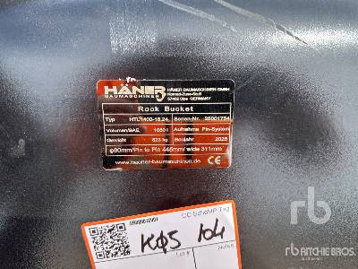 HAENER HTL1400-18-24 1400 mm Digging Digging (Unused) - Grävmaskinsskopa: bild 5 HAENER HTL1400-18-24 1400 mm Digging Digging (Unused) - Grävmaskinsskopa: bild 5