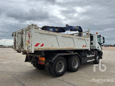 IVECO TRAKKER 410 EEV 2013 Fassi F133 5580 kg on 6x4 ... - Tippbil lastbil: bild 4 IVECO TRAKKER 410 EEV 2013 Fassi F133 5580 kg on 6x4 ... - Tippbil lastbil: bild 4