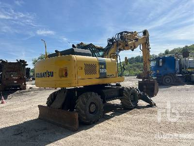 KOMATSU PW180-7E0 Pelle Sur Pneus - Grävmaskin på däck: bild 3 KOMATSU PW180-7E0 Pelle Sur Pneus - Grävmaskin på däck: bild 3