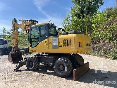 KOMATSU PW180-7E0 Pelle Sur Pneus - Grävmaskin på däck: bild 2 KOMATSU PW180-7E0 Pelle Sur Pneus - Grävmaskin på däck: bild 2
