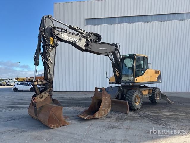 Volvo EW180 Pelle hydraulique sur roues - Grävmaskin på däck: bild 1 Volvo EW180 Pelle hydraulique sur roues - Grävmaskin på däck: bild 1