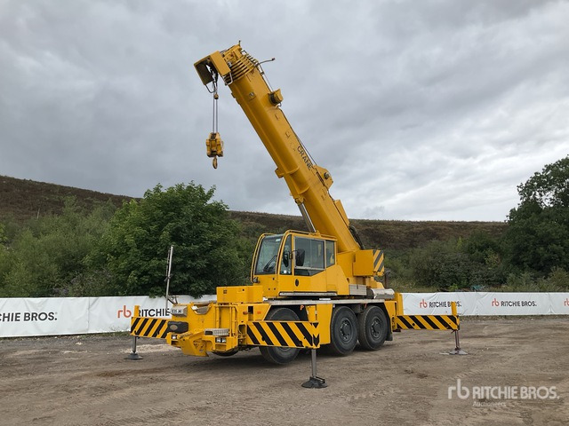 2005 Terex Demag AC55 55 ton 6x6x6 City Crane - Slagklippare/ Slagslåtter: bild 1 2005 Terex Demag AC55 55 ton 6x6x6 City Crane - Slagklippare/ Slagslåtter: bild 1