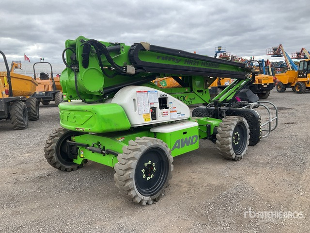 2016 Nifty HR21 4WD Hybrid (Inoperable) Articulating Boom Lift - Bomlift: bild 3 2016 Nifty HR21 4WD Hybrid (Inoperable) Articulating Boom Lift - Bomlift: bild 3
