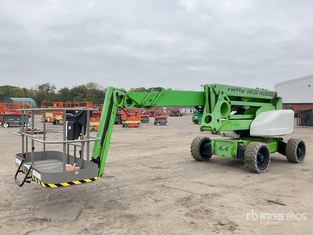 2016 Nifty-Lift HR28 2016 Nifty-Lift HR28 Articulating Boom Lift Articulating Boom Lift - Bomlift: bild 3 2016 Nifty-Lift HR28 2016 Nifty-Lift HR28 Articulating Boom Lift Articulating Boom Lift - Bomlift: bild 3