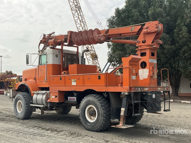 1995 Kenworth C500 Simon Telelect 92-45 on 4x4 Drill Truck - Slagklippare/ Slagslåtter: bild 4 1995 Kenworth C500 Simon Telelect 92-45 on 4x4 Drill Truck - Slagklippare/ Slagslåtter: bild 4