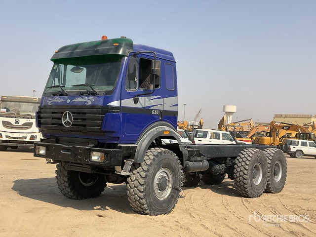 1996 Mercedes-Benz 2538 6x6 Cab and Chassis - Chassi lastbil: bild 2 1996 Mercedes-Benz 2538 6x6 Cab and Chassis - Chassi lastbil: bild 2